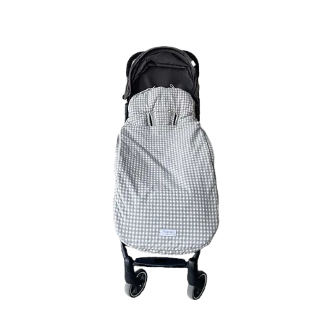 Saco Alicia - Vichy Gris | Valise