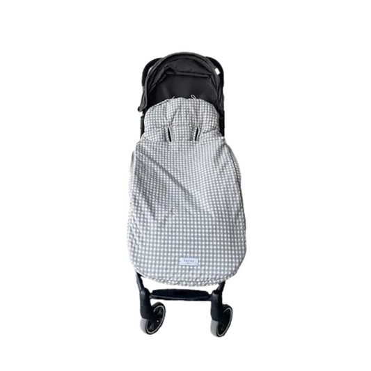 Saco Alicia - Vichy Gris | Valise
