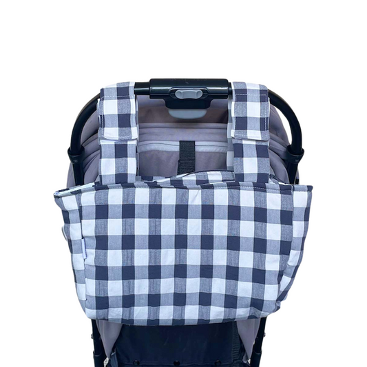 Bolso Elvira - Vichy Antracita | Valise