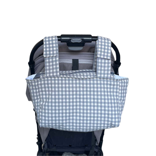 Bolso Elvira - Vichy Gris | Valise