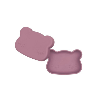 Caja para Snack Oso - Rosa Viejo | We Might Be Tiny