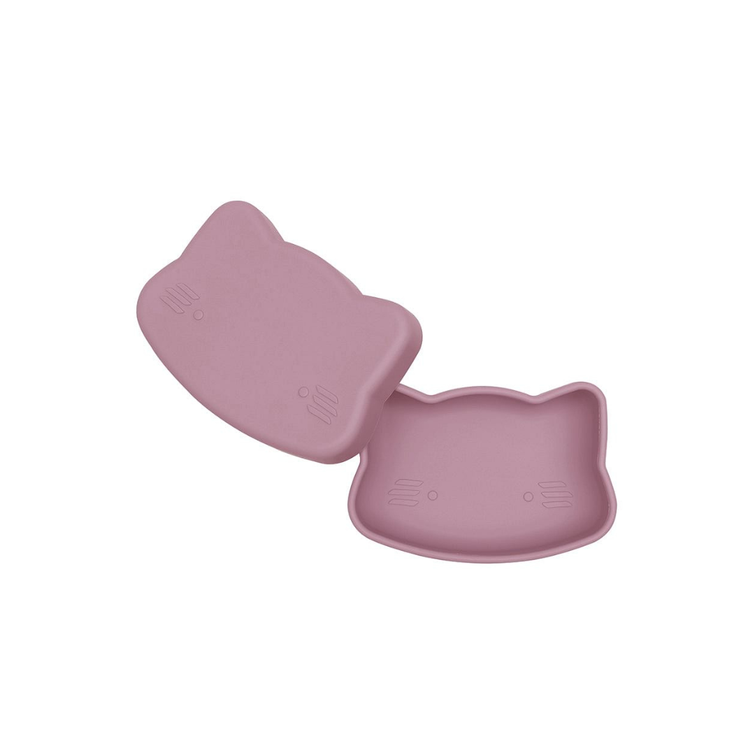 Caja para Snack Gato - Rosa Viejo | We Might Be Tiny
