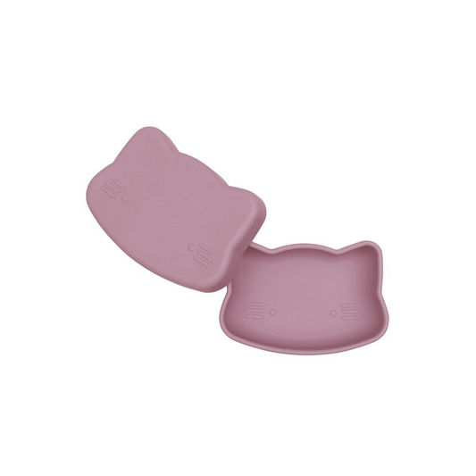 Caja para Snack Gato - Rosa Viejo | We Might Be Tiny