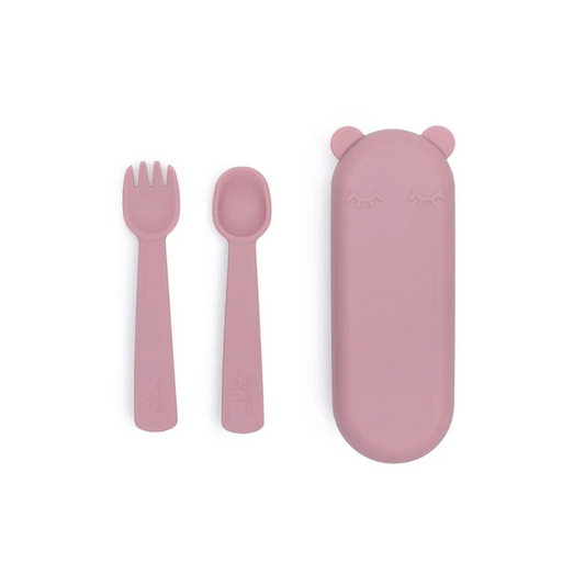 Cubiertos con Caja - Rosa Viejo | We Might Be Tiny