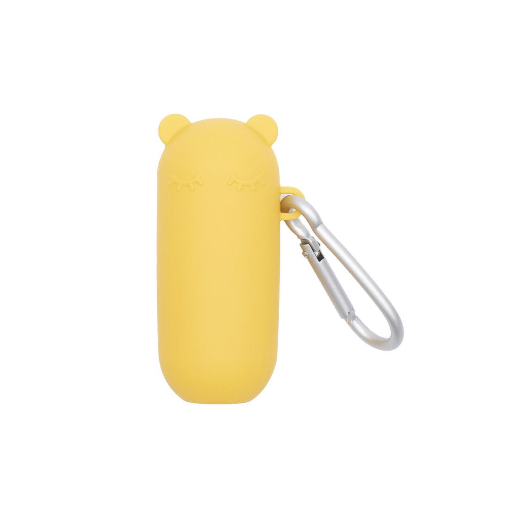 Light Bulb in Yellow Bear Carry Box