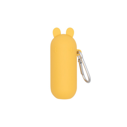 Bombilla en Caja Para Llevar Conejo - Amarillo | We Might Be Tiny