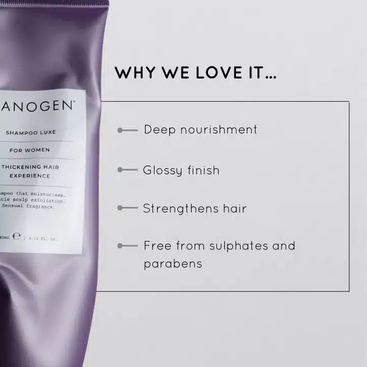 Nanogen Shampoo Luxe for Women 240ml