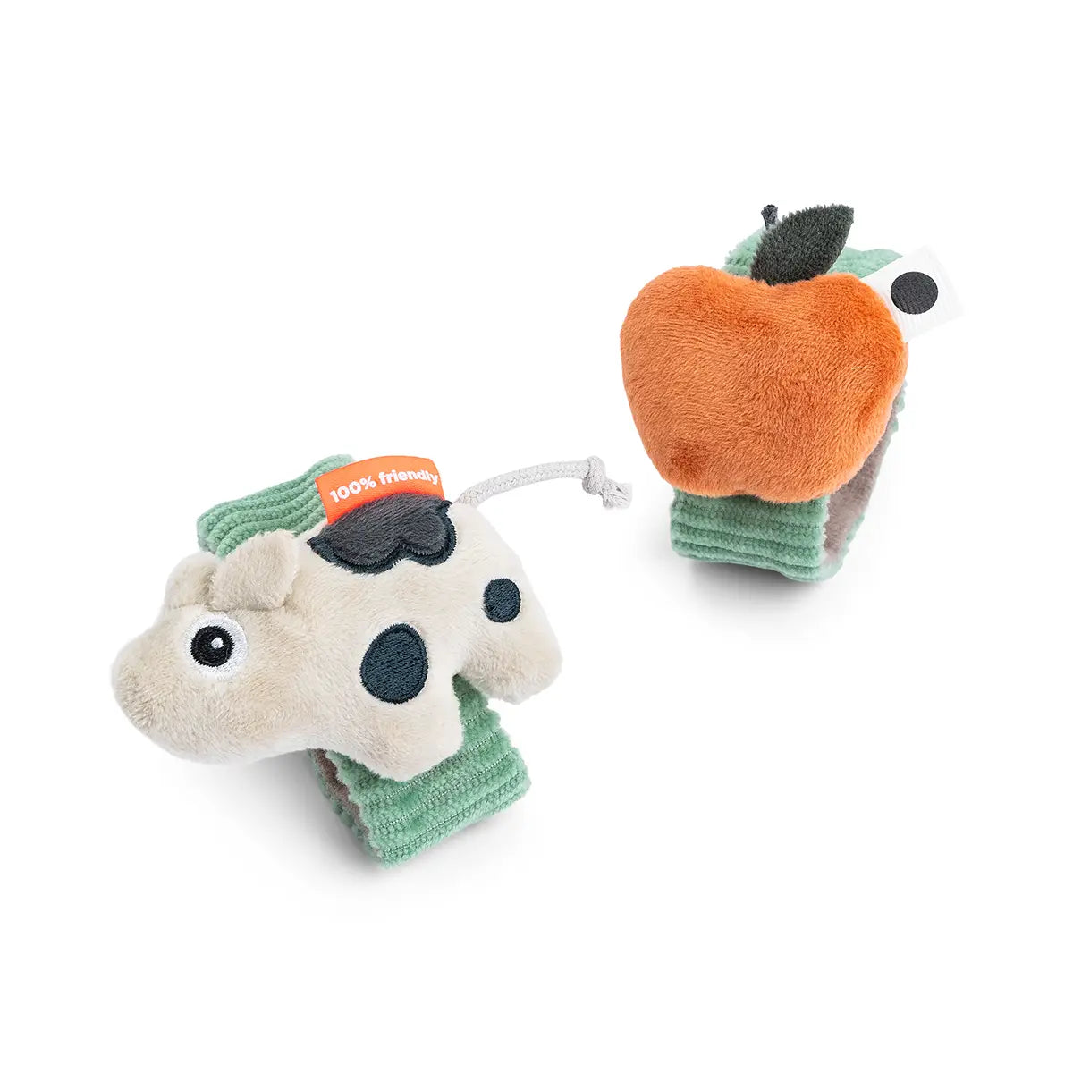 Set de 2 Sonajeros de Muñeca Dotti - Verde
