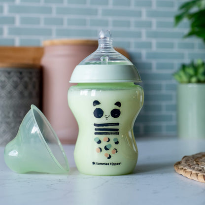 Mamadera Anti-Cólicos Closer to Nature Verde - 260 ml | Tommee Tippee