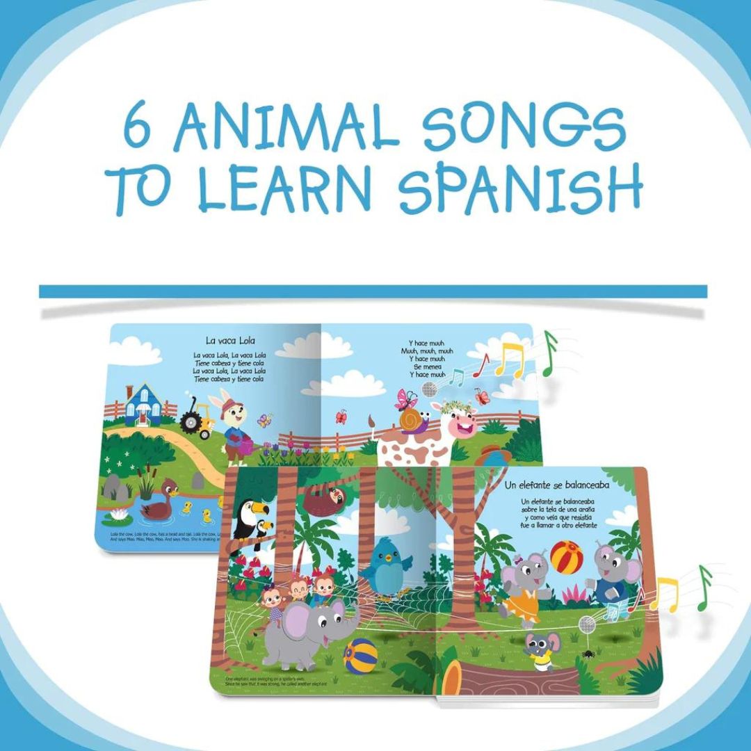 Libro Interactivo - Canciones de Animales en Español | Ditty Bird