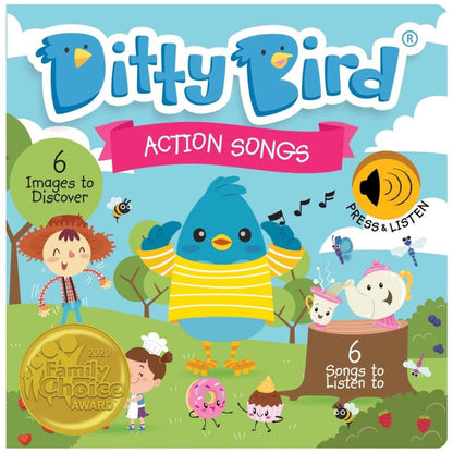Libro Interactivo Musical - Action Songs | Ditty Bird