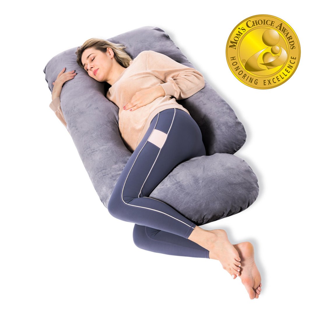 Almohada de embarazo forma de U <b>PRE - VENTA</b> - MOMCOZY - Mini Nuts - Expertos en sillas de auto y coches de paseo para bebés