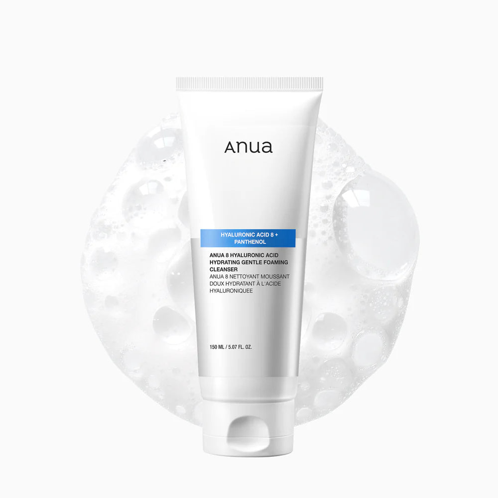 Anua 8 Hyaluronic Acid Hydrating Gentle Foaming Cleanser 150ml