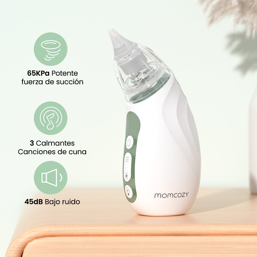 Aspirador nasal eléctrico - MOMCOZY - Mini Nuts - Expertos en sillas de auto y coches de paseo para bebés