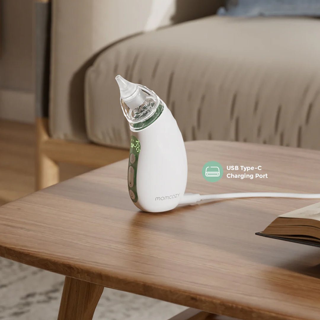 Aspirador nasal eléctrico - MOMCOZY - Mini Nuts - Expertos en sillas de auto y coches de paseo para bebés
