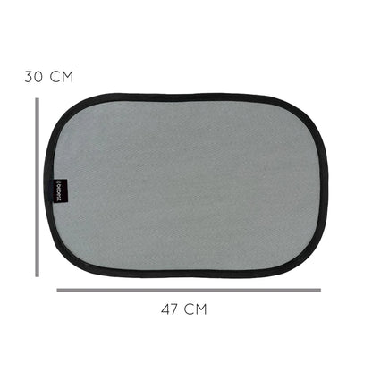 Pack de 2 Protectores Solares para Auto con Doble Adherencia y Protección UV UPF50 | Bebesit
