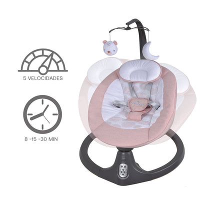 Silla Nido Baby Swing - Rosado | Bebesit