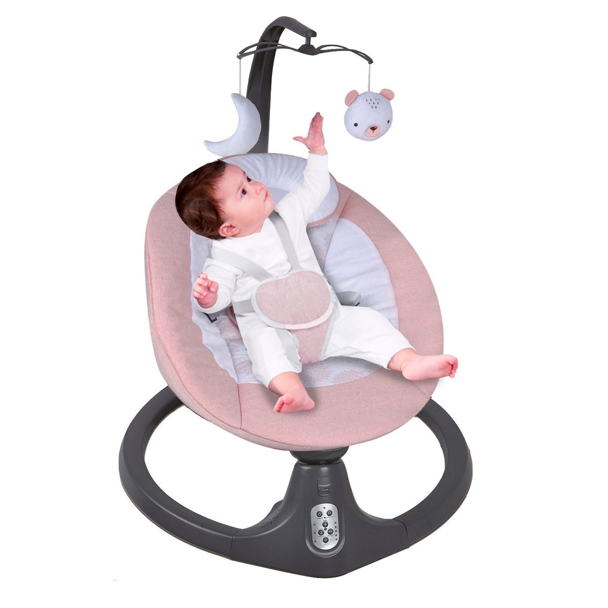 Silla Nido Baby Swing - Rosado | Bebesit
