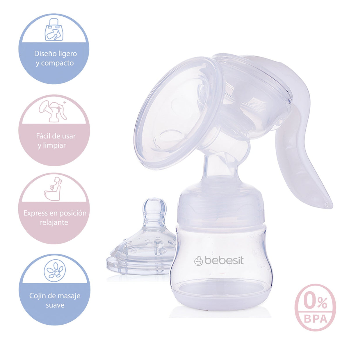 Extractor de Leche Manual Magic Easy | Bebesit