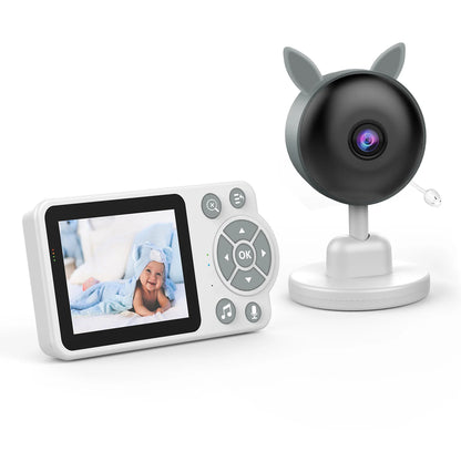 Monitor Cámara SmartGuard 2.0 con Zoom 4x y Ruido Blanco | Bebesit