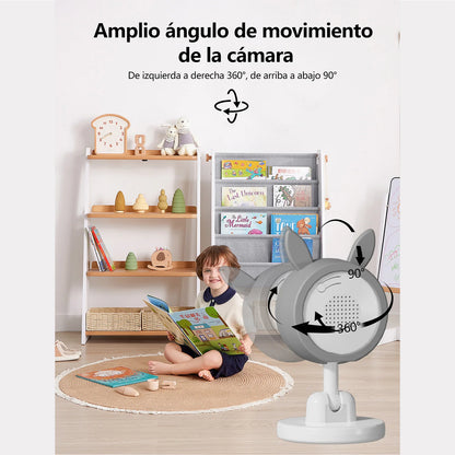 Monitor Cámara SmartGuard 2.0 con Zoom 4x y Ruido Blanco | Bebesit