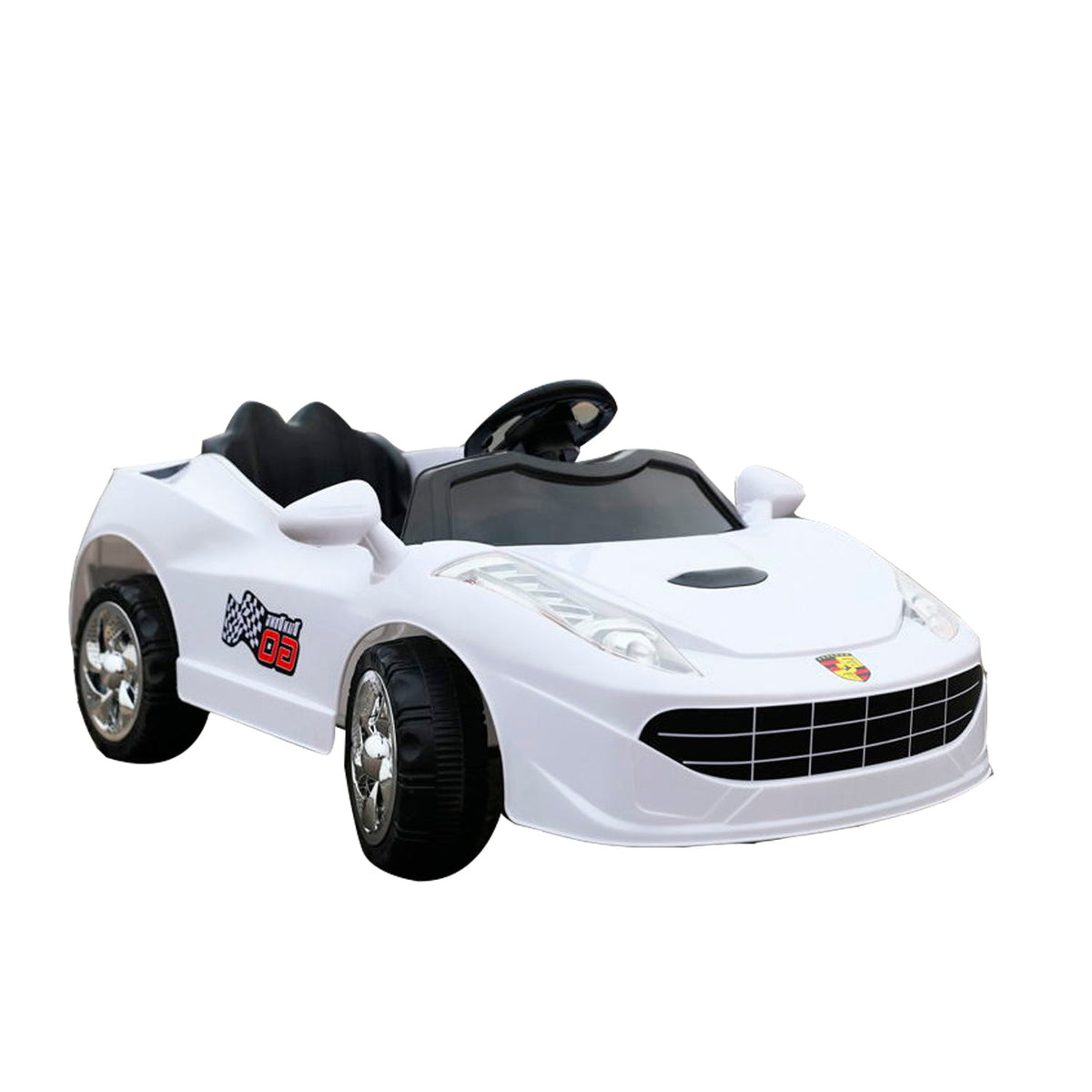 Auto Eléctrico Stingray - Blanco | Bebesit