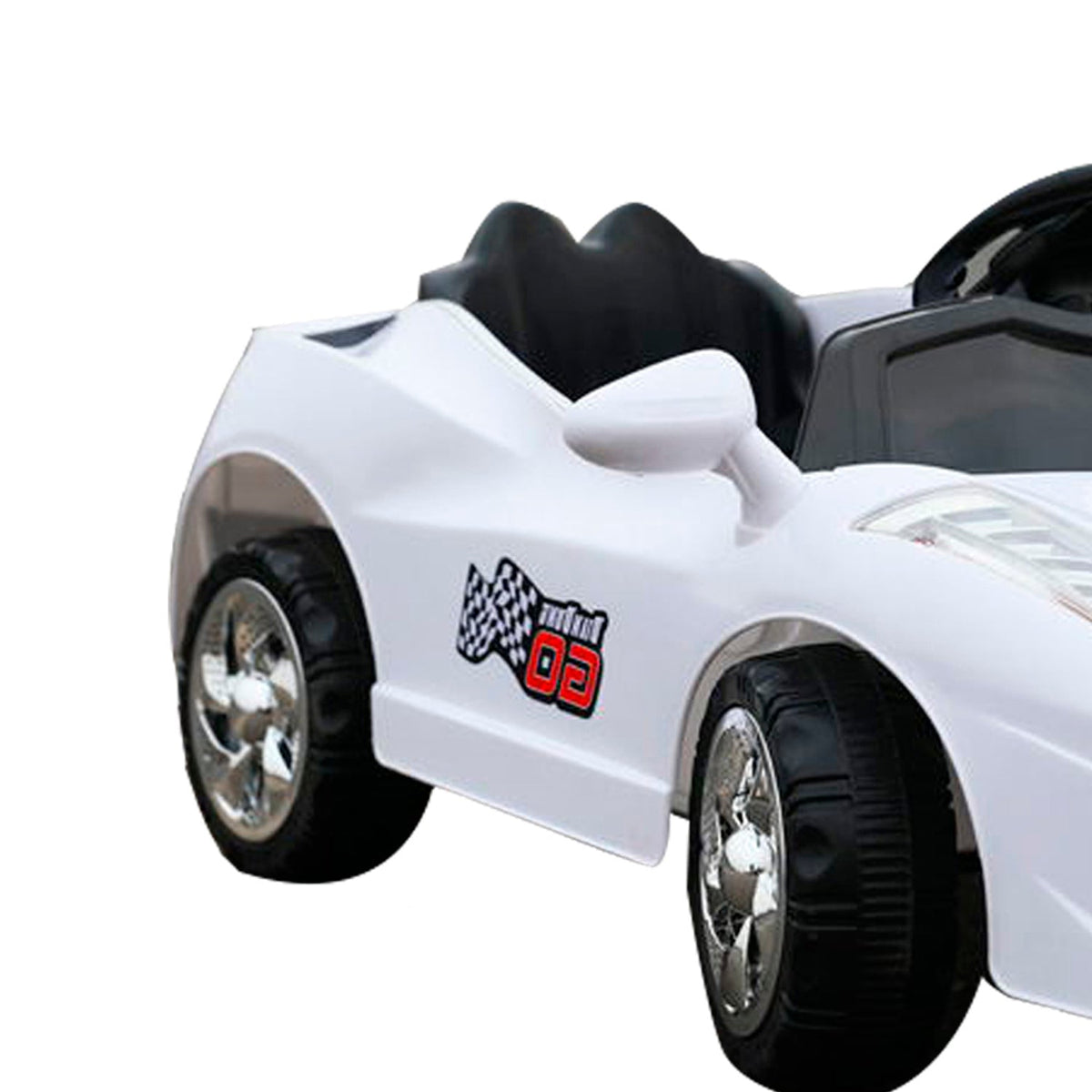 Auto Eléctrico Stingray - Blanco | Bebesit