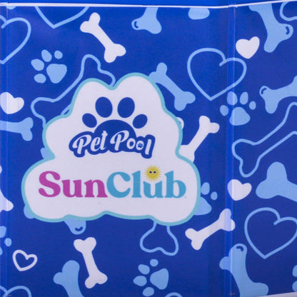 Piscina Plegable para Mascotas - Azul | Bebesit