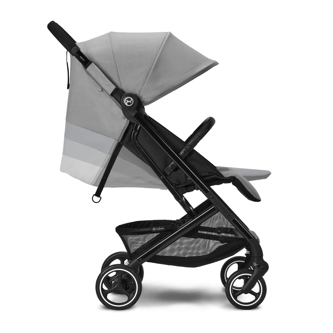 Travel System: Coche Beezy + Silla Aton S2 + Base - Lava Grey | CYBEX