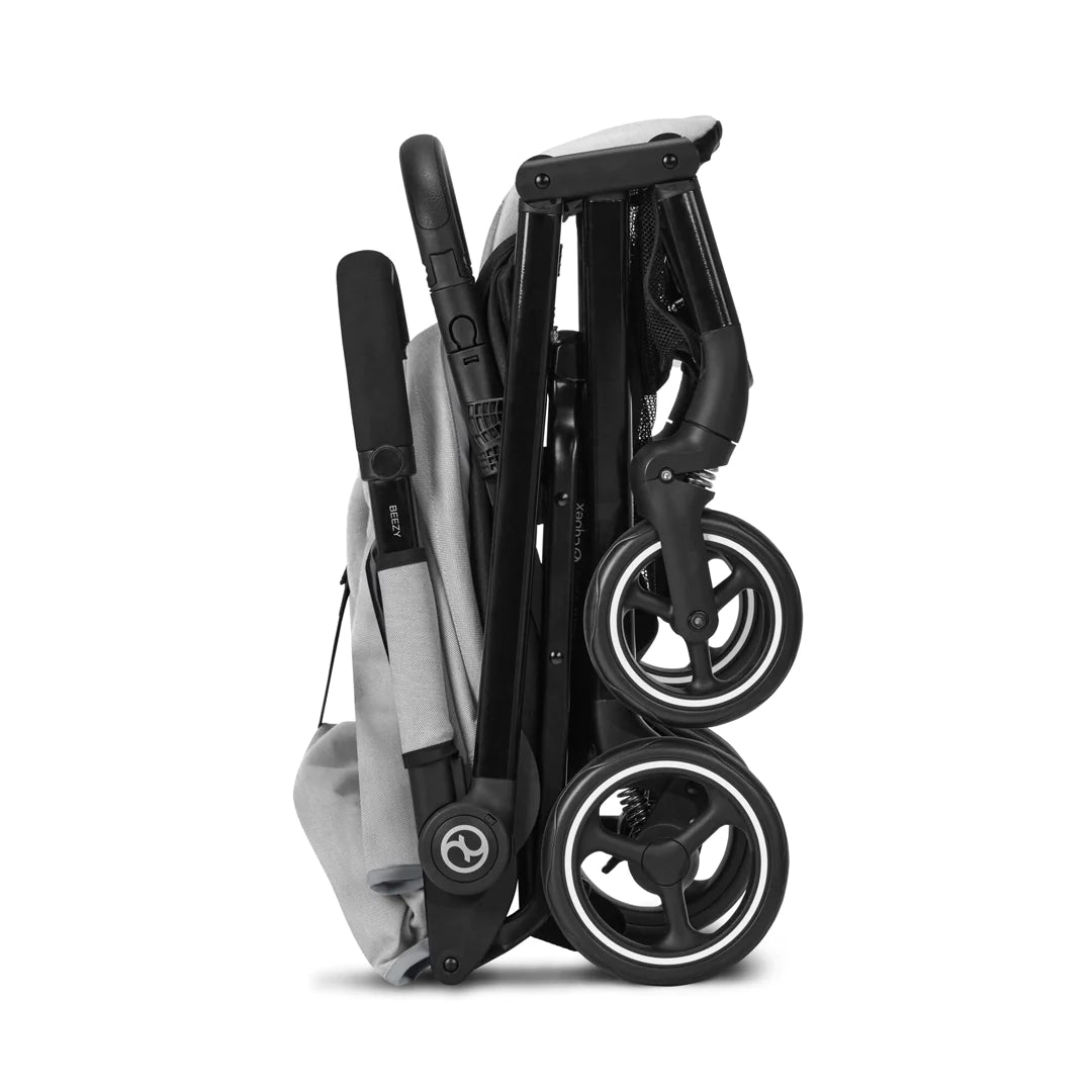 Travel System: Coche Beezy + Silla Aton S2 + Base - Lava Grey | CYBEX