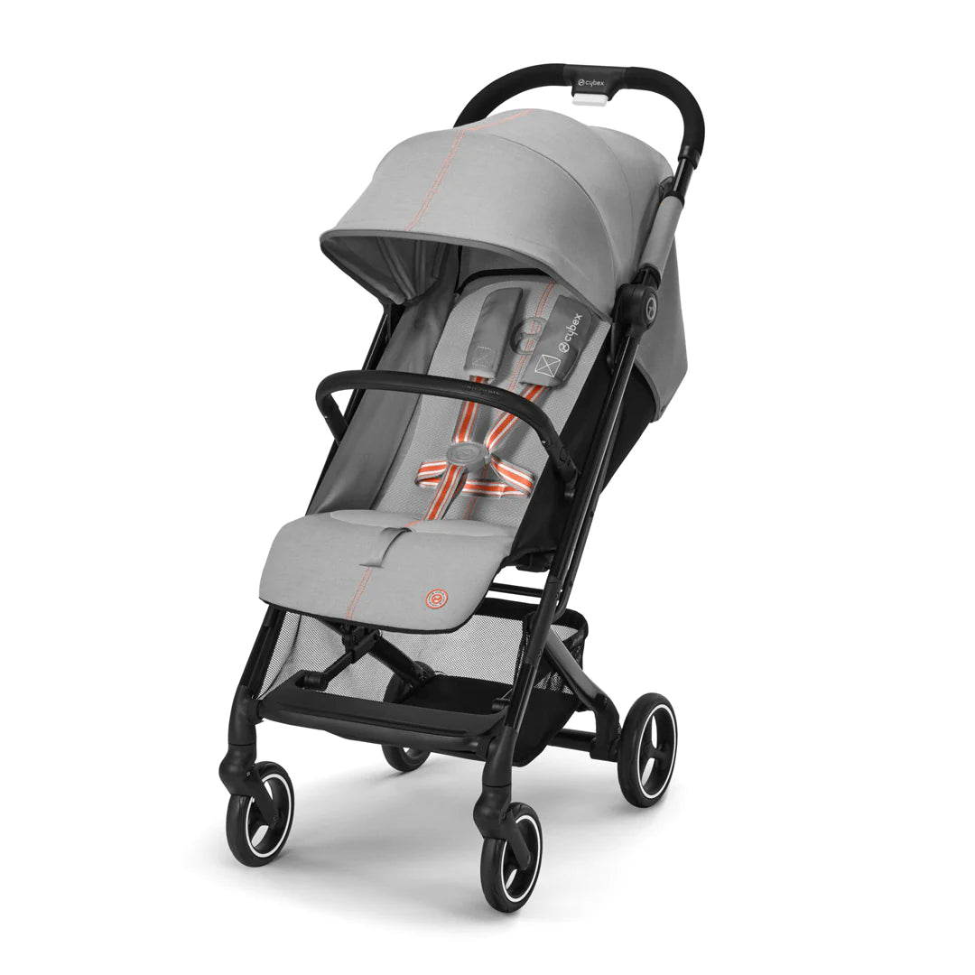 Travel System: Coche Beezy + Silla Aton S2 + Base - Lava Grey | CYBEX