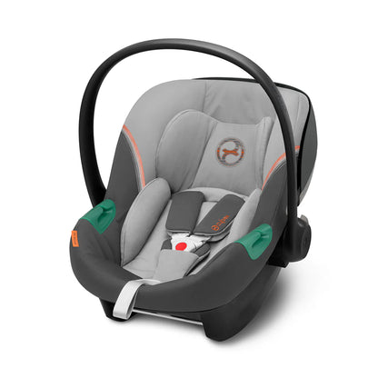 Travel System: Coche Beezy + Silla Aton S2 + Base - Lava Grey | CYBEX