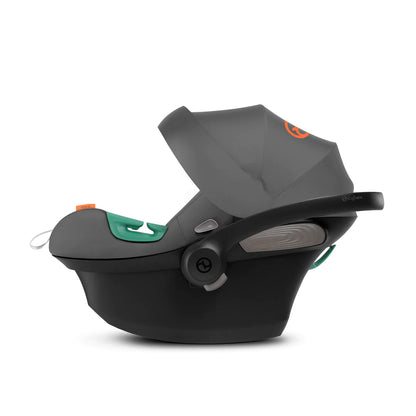 Travel System: Coche Beezy + Silla Aton S2 + Base - Lava Grey | CYBEX