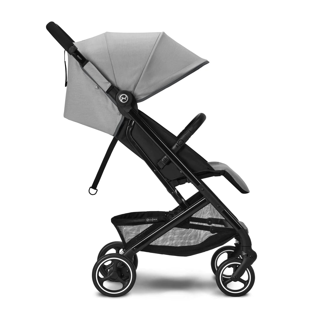 Travel System: Coche Beezy + Silla Aton S2 + Base - Lava Grey | CYBEX