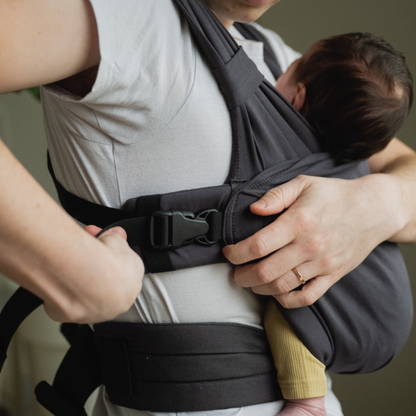 Portabebé Ergonómico - Boba Bliss - Charcoal | Boba