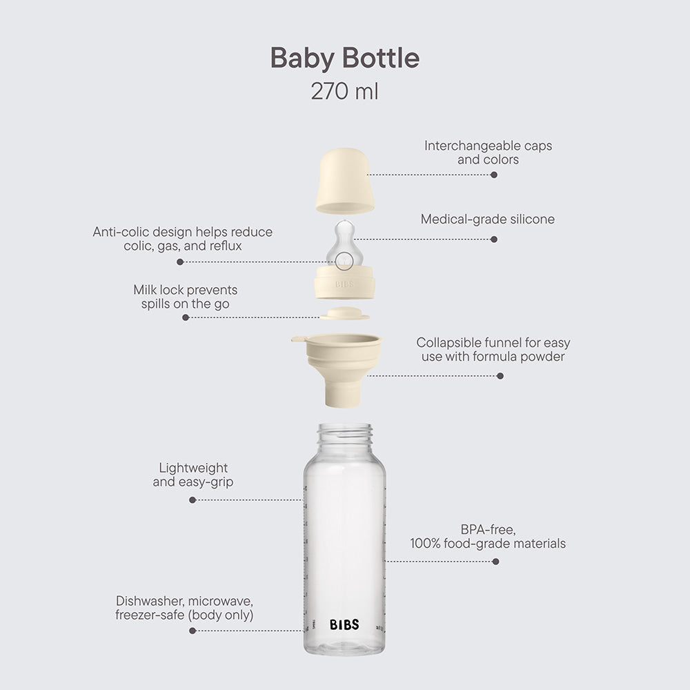 225ml Ivory baby bottle