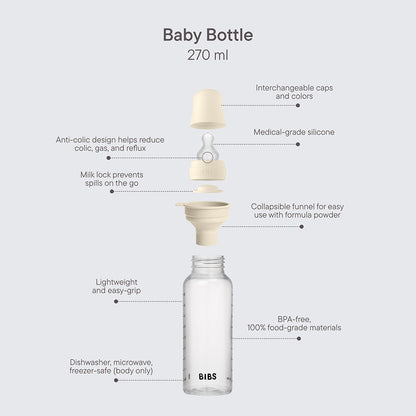 225ml Ivory baby bottle