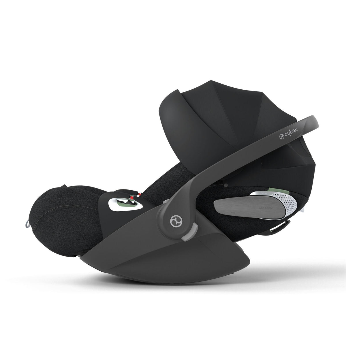 Silla Nido Cloud T + Base Giratoria T i-Size - Sepia Black Plus | CYBEX