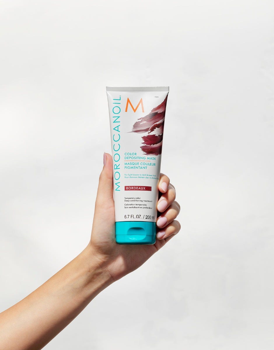 MOROCCANOIL Μάσκα Εναπόθεσης Χρώματος Bordeaux