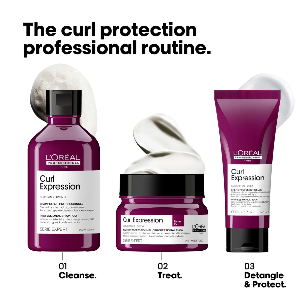 L'Oréal Professionnel Curl Expression Intense Moisturizing Cleansing Cream Shampoo 300ml