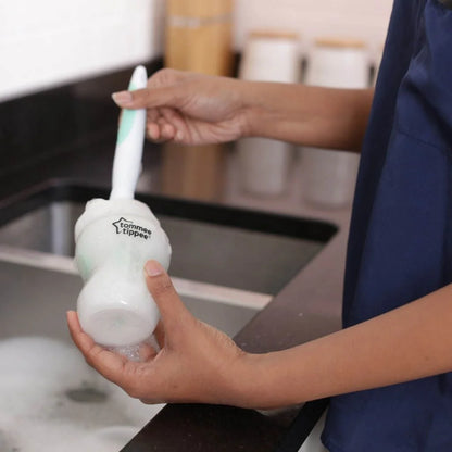 Cepillo Limpia Mamaderas y Tetinas - Turquesa | Tommee Tippee