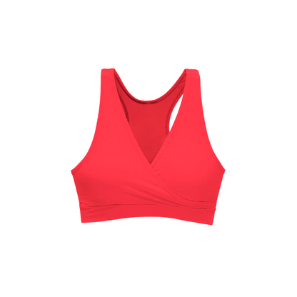 Microfiber Nursing Sleep Bra - Coral