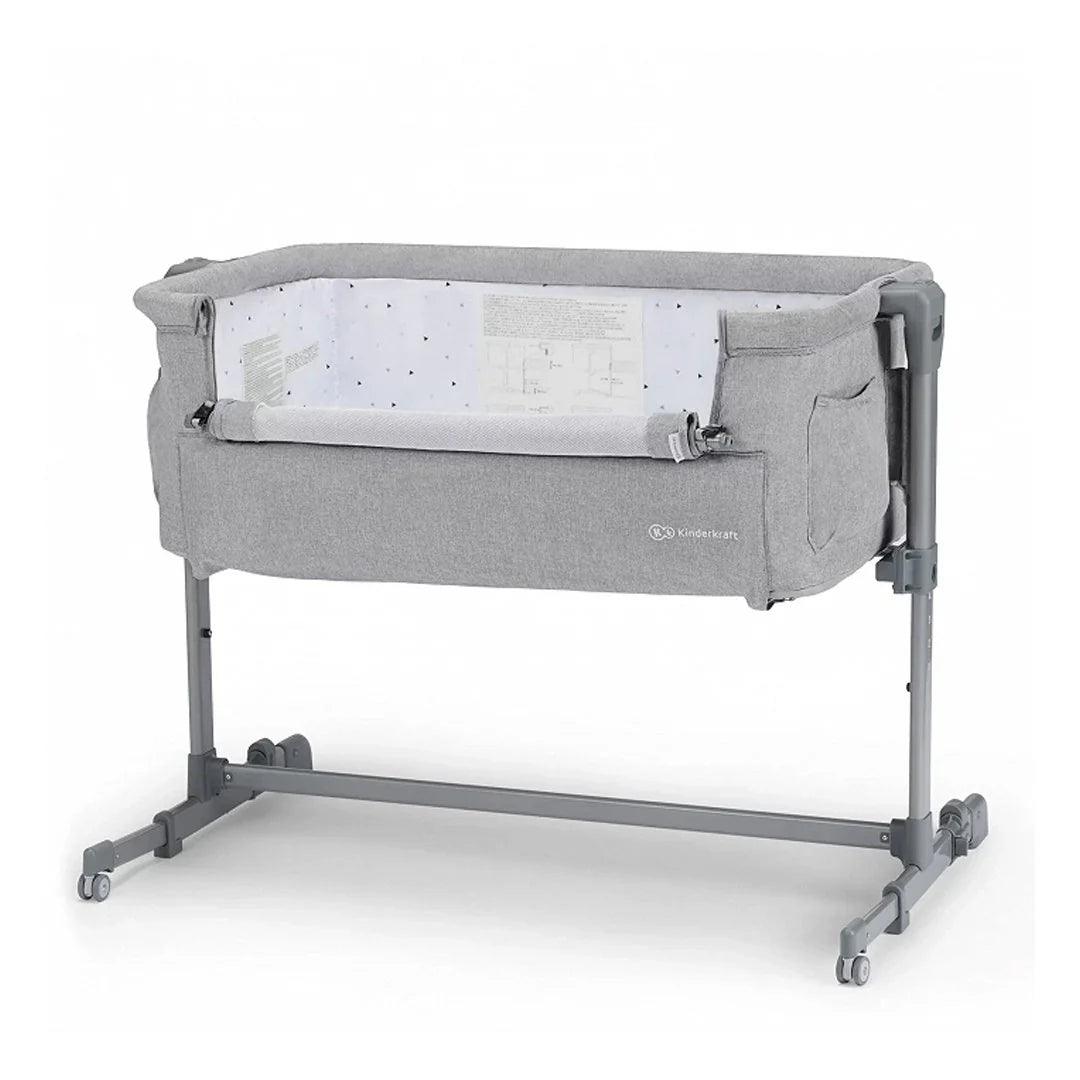 Neste Up Co-Sleeping Crib - Gray Light 
