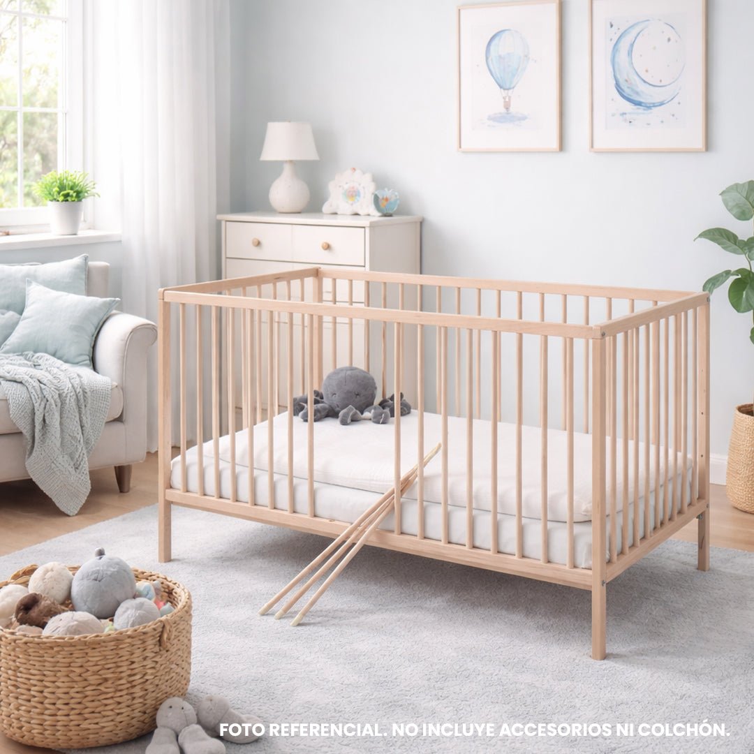Cuna de Madera Hanna 120X60 (No incl. Colchón) | Pinolino