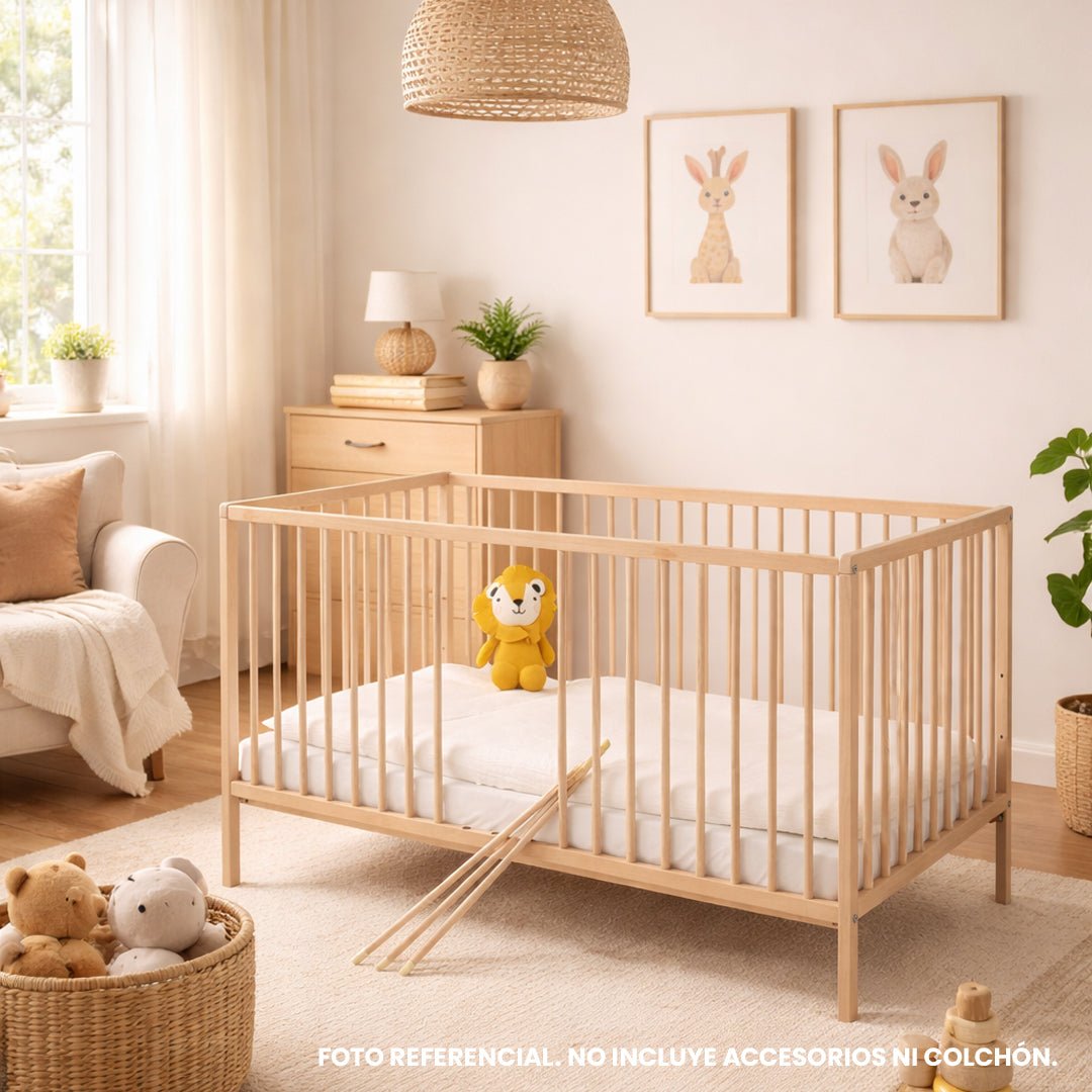 Cuna de Madera Hanna 140X70 (No incl. Colchón) | Pinolino