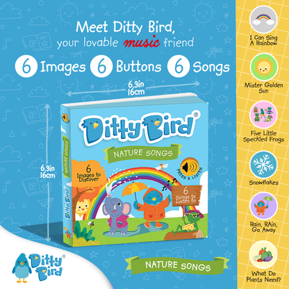 Libro Interactivo Musical - Nature Songs | Ditty Bird