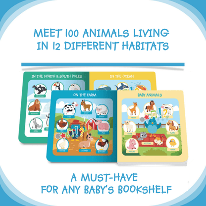 Libro Interactivo Musical - First 100 Animals | Ditty Bird