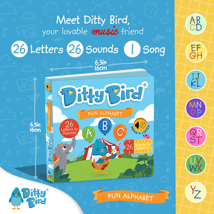 Libro Interactivo Musical - Fun Alphabet | Ditty Bird