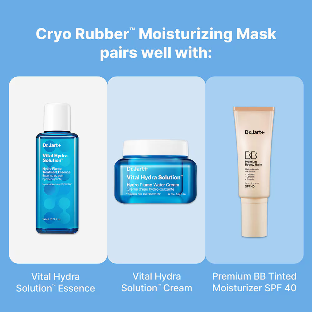 Dr.Jart+ Cryo Rubber με Ενυδατική Μάσκα Υαλουρονικού Οξέος