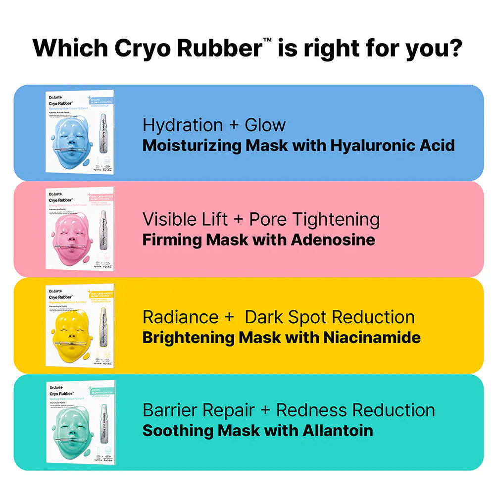 Dr.Jart+ Cryo Rubber with Moisturizing Hyaluronic Acid Mask